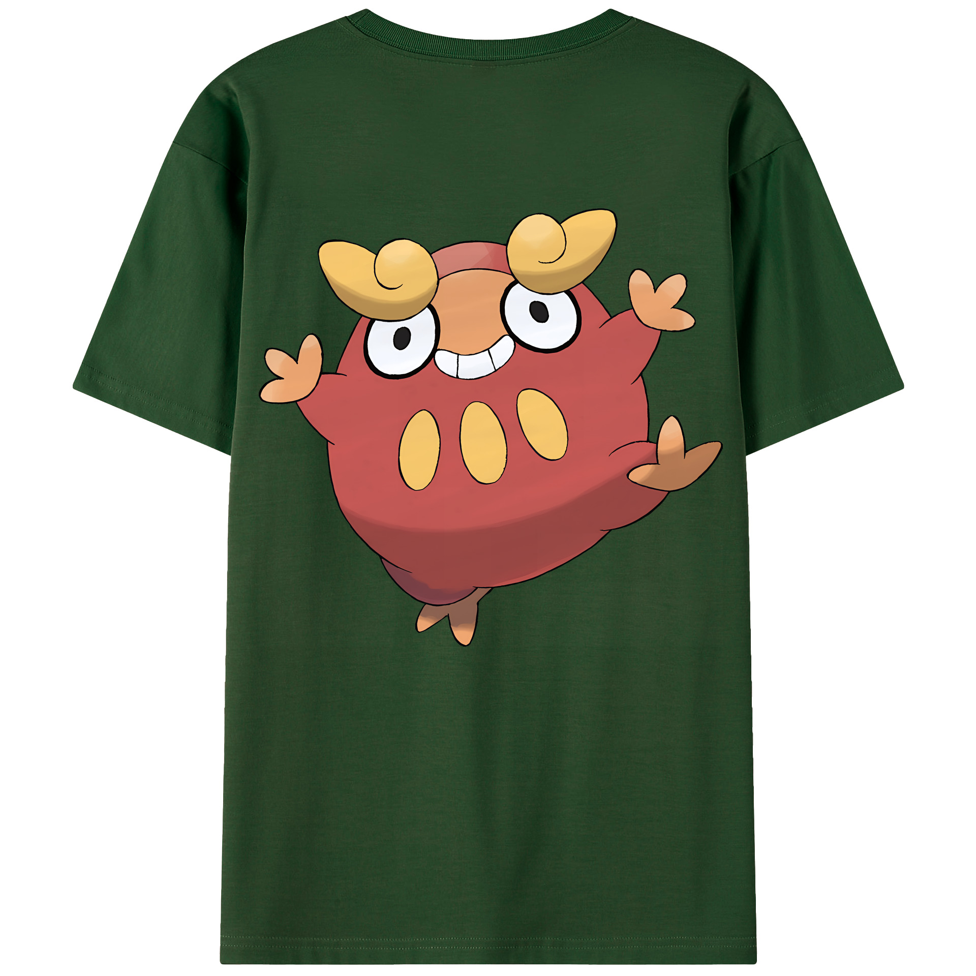 （画像用） ポケットモンスター Pokémon 綿100％半袖Tシャツ（背面プリント）
